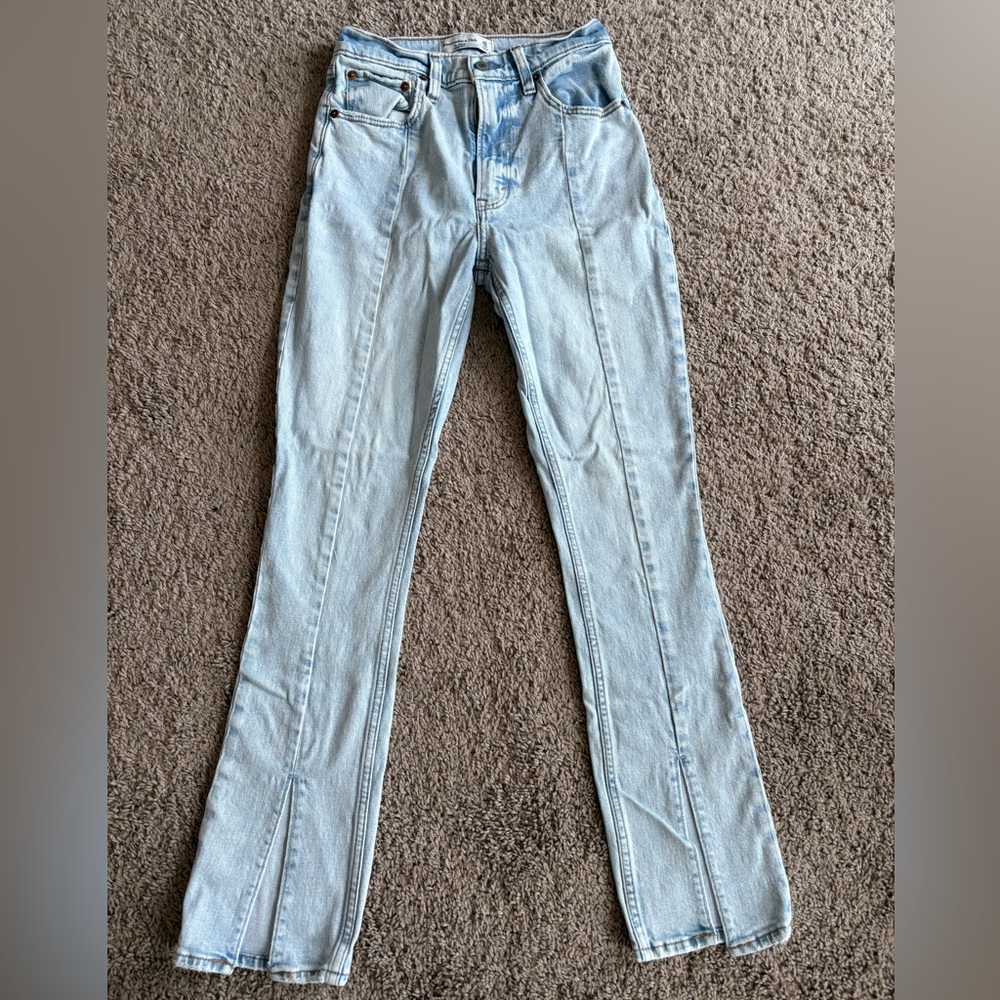 Abercrombie high rise jeans